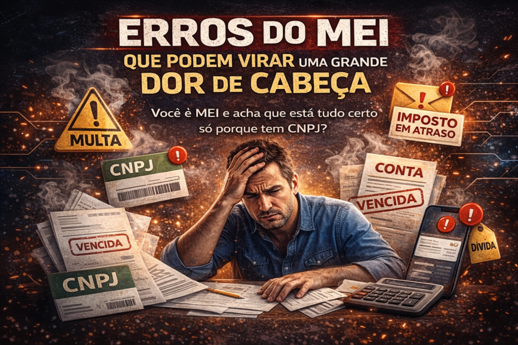 Erros do MEI podem virar uma grande dor de cabeça